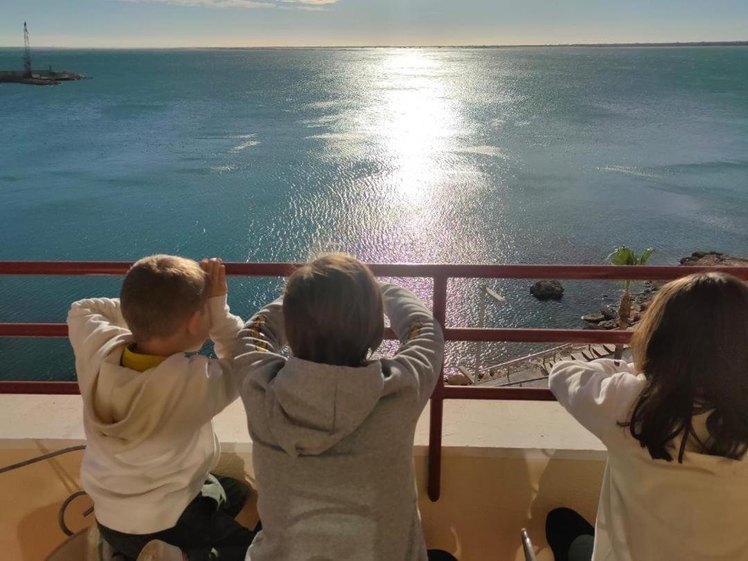 1ª Linea De Mar Con Vista Fantastica Leilighet L'Ampolla Eksteriør bilde